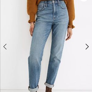 Madewell slim high rise boy jeans. Size 26. Like brand new!